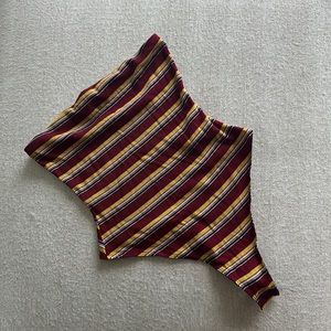 Striped bodysuit by Tobi